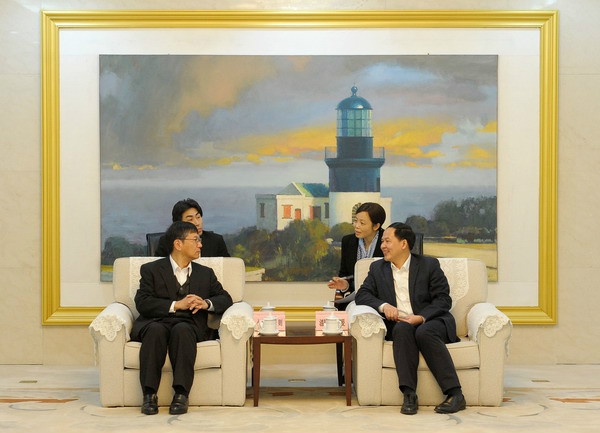 增進(jìn)合作、共謀發(fā)展———常石舟山董事長拜訪舟山市長